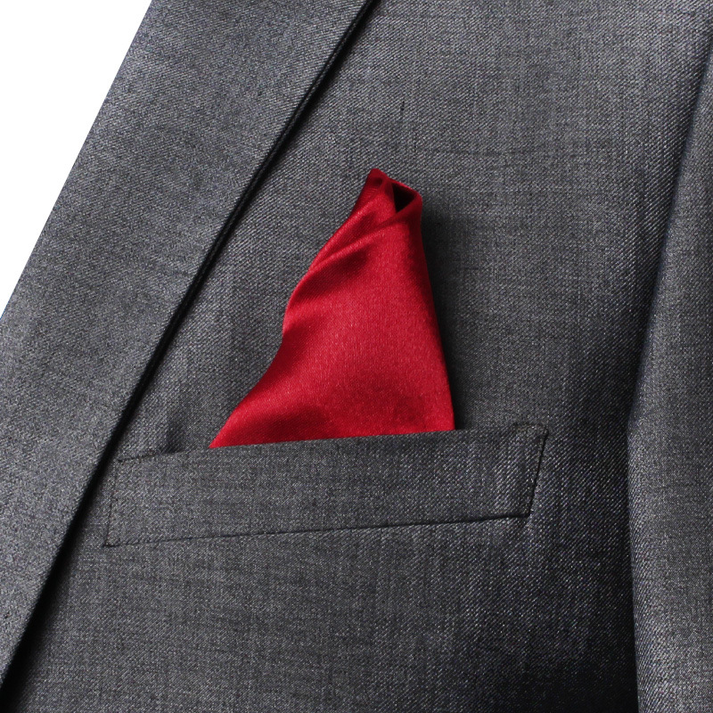 22CM Solid Color Pocket Squre  - مراجعة Men'S Formal Wear Accessories وسعره